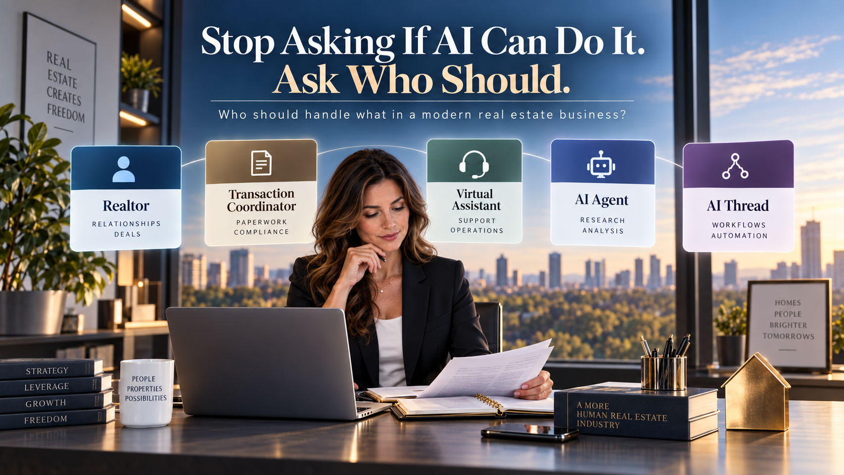 Stop Asking If AI Can Do It. Ask Who Should.